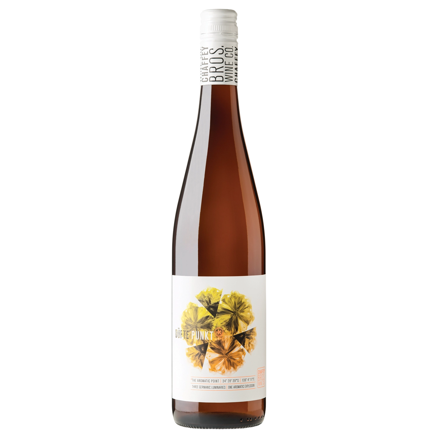 A bottle of Chaffey Bros Düfte Punkt White 2025 750ml White Wine