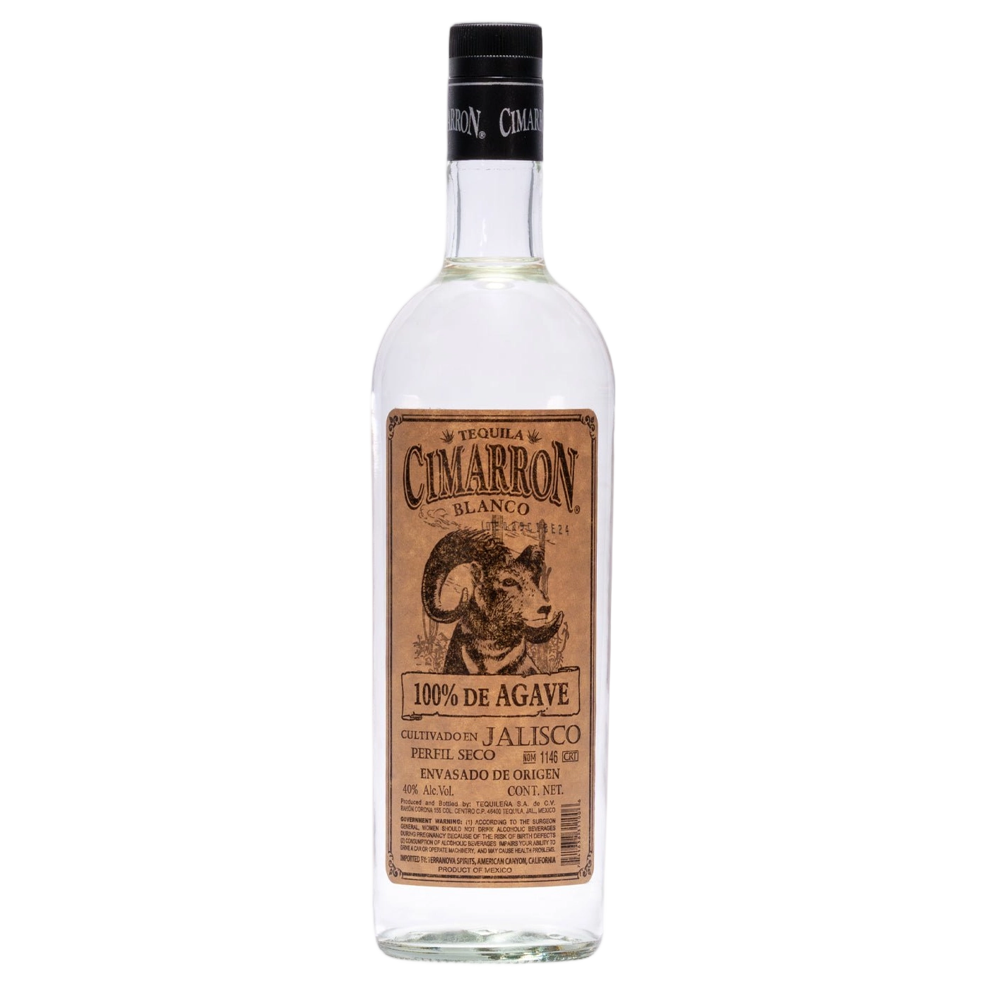 A bottle of Don Fulano Tequila Cimarron Blanco 40% 700ml