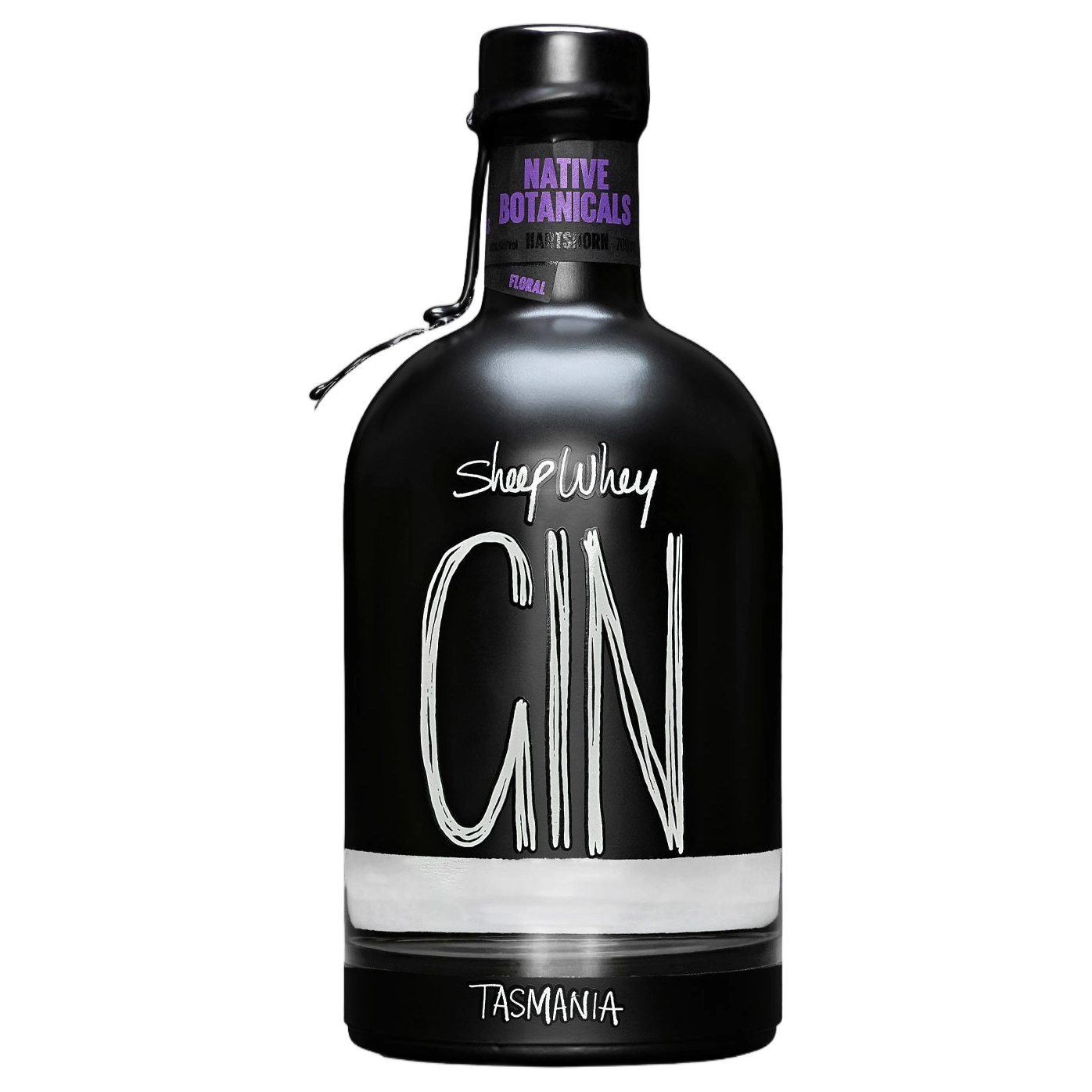 A bottle of Hartshorn Gin Sheep Whey 40% 500ml