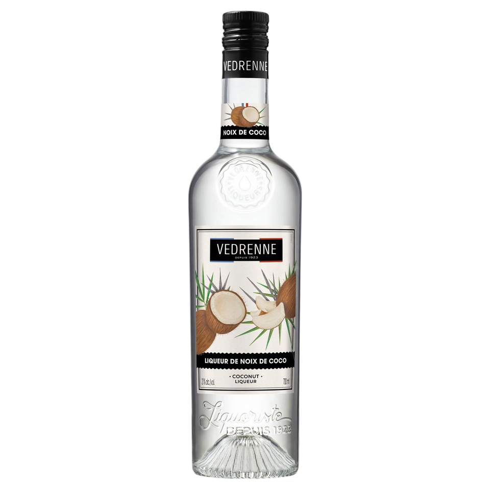 A bottle of Vedrenne Coconut Liqueur 21% 700ml