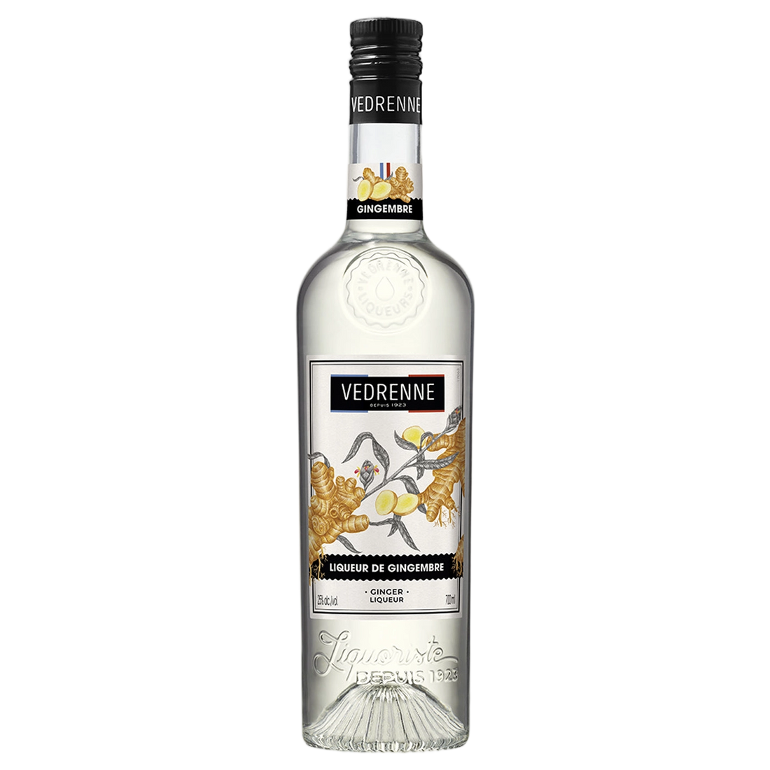 A bottle of Vedrenne Ginger Liqueur 25% 700ml