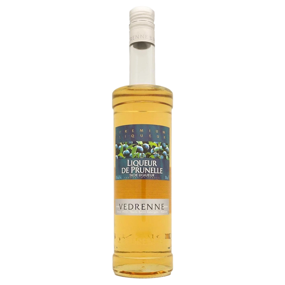 A bottle of Vedrenne Liqueur de Prunelle (Sloe Berry) 18% 700ml