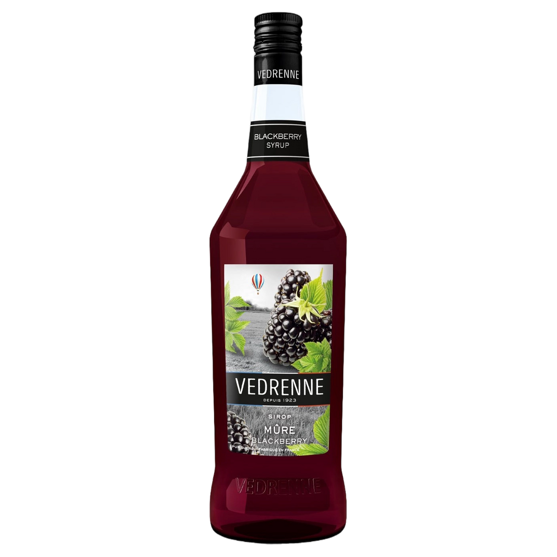 Vedrenne Blackberry Syrup 0% 1000ml