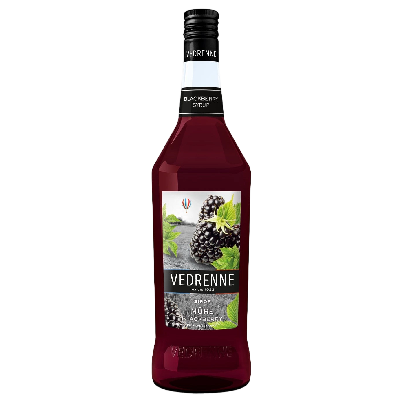 Vedrenne Blackberry Syrup 0% 1000ml