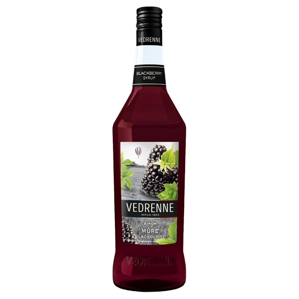 Vedrenne Blackberry Syrup 0% 1000ml