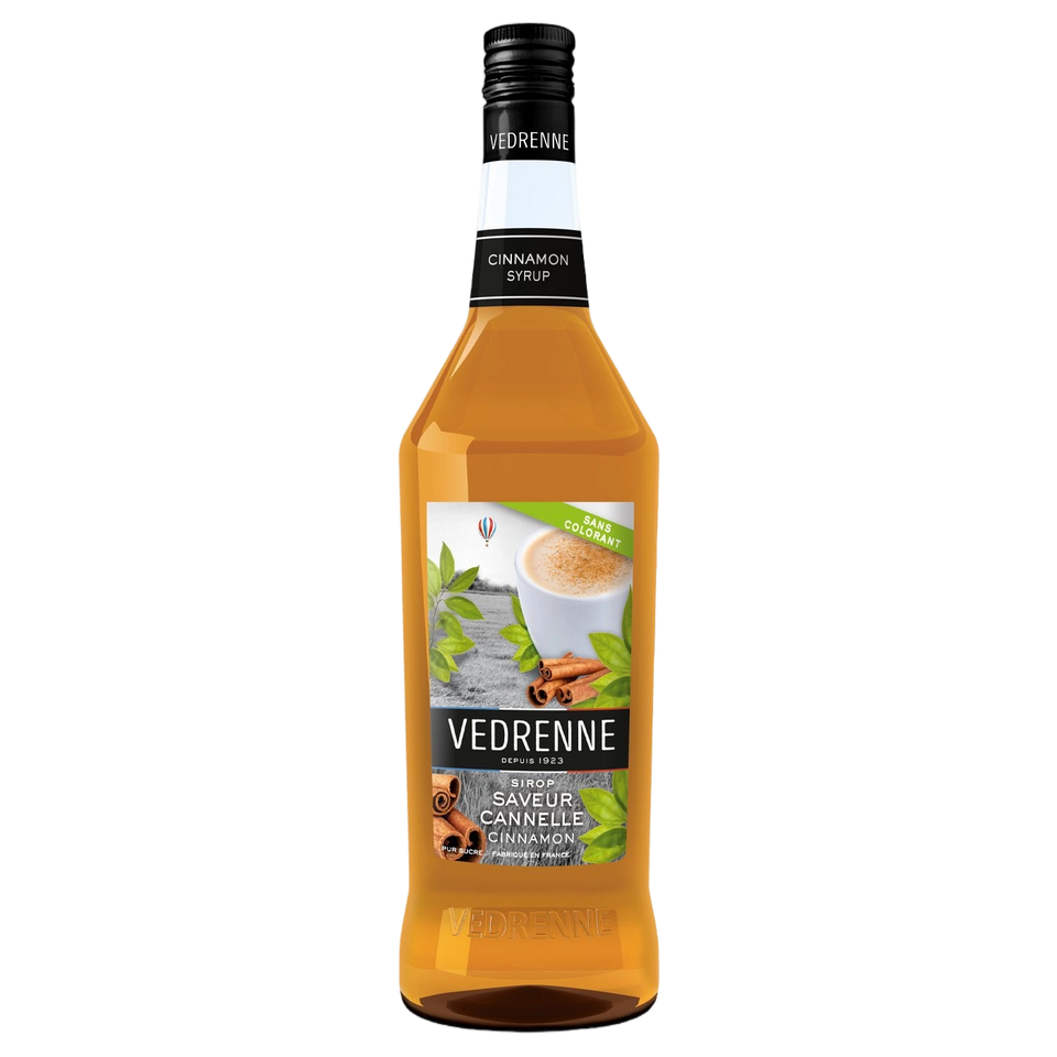 Vedrenne Cinnamon Syrup 1000ml