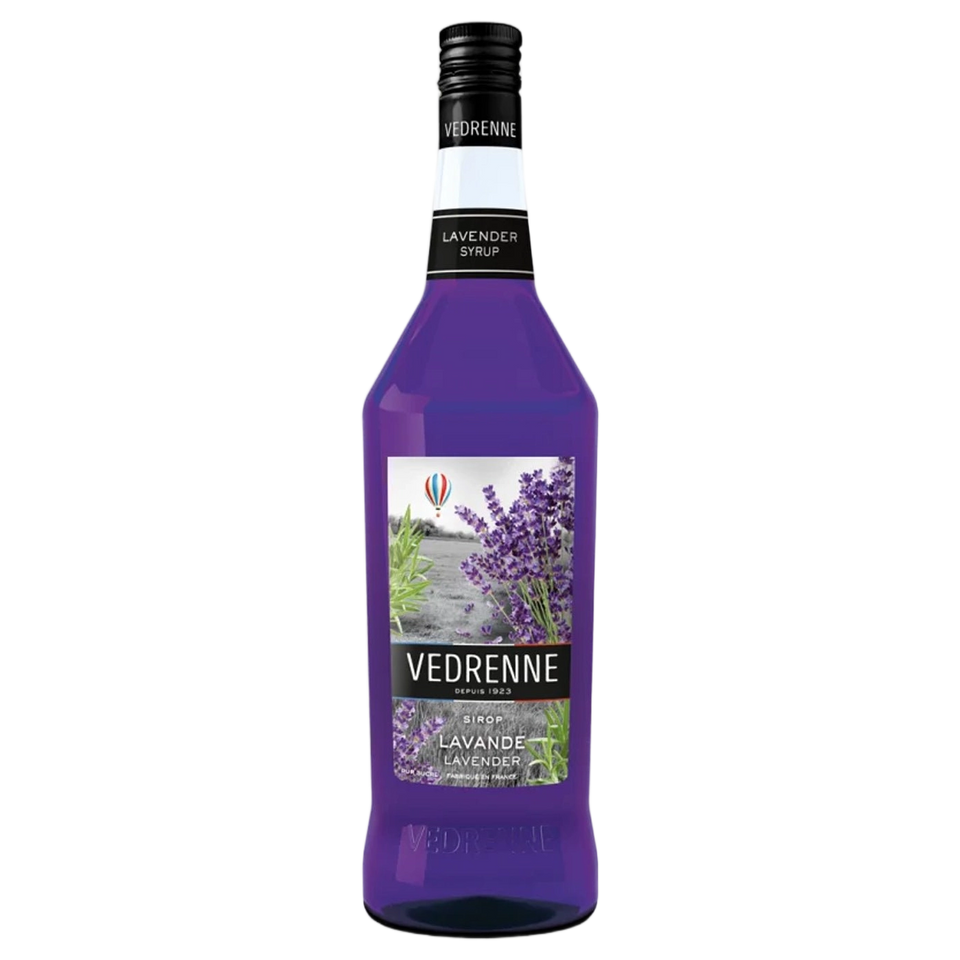 Vedrenne Lavender Syrup 0% 1000ml