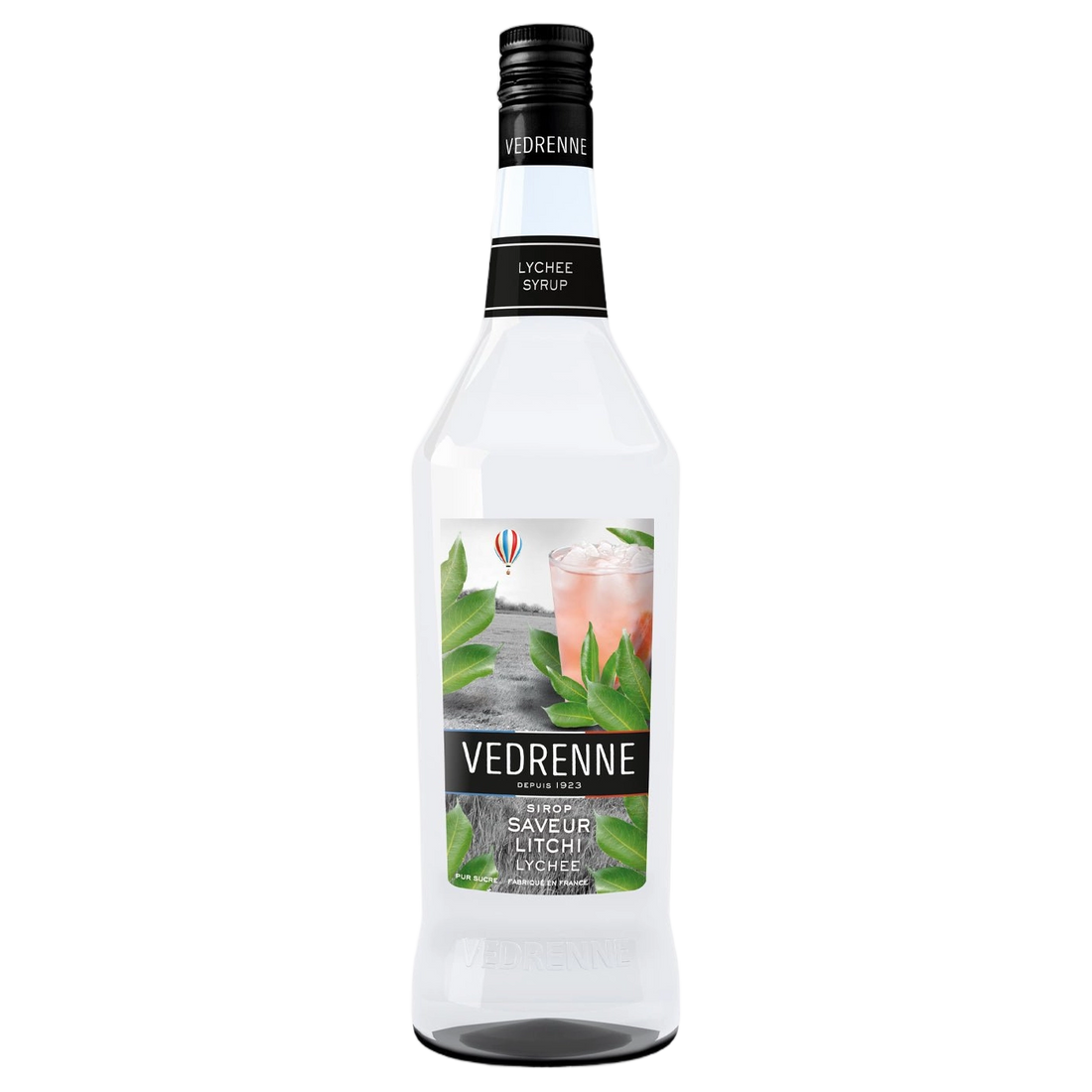 Vedrenne Lychee Syrup 0% 1000ml