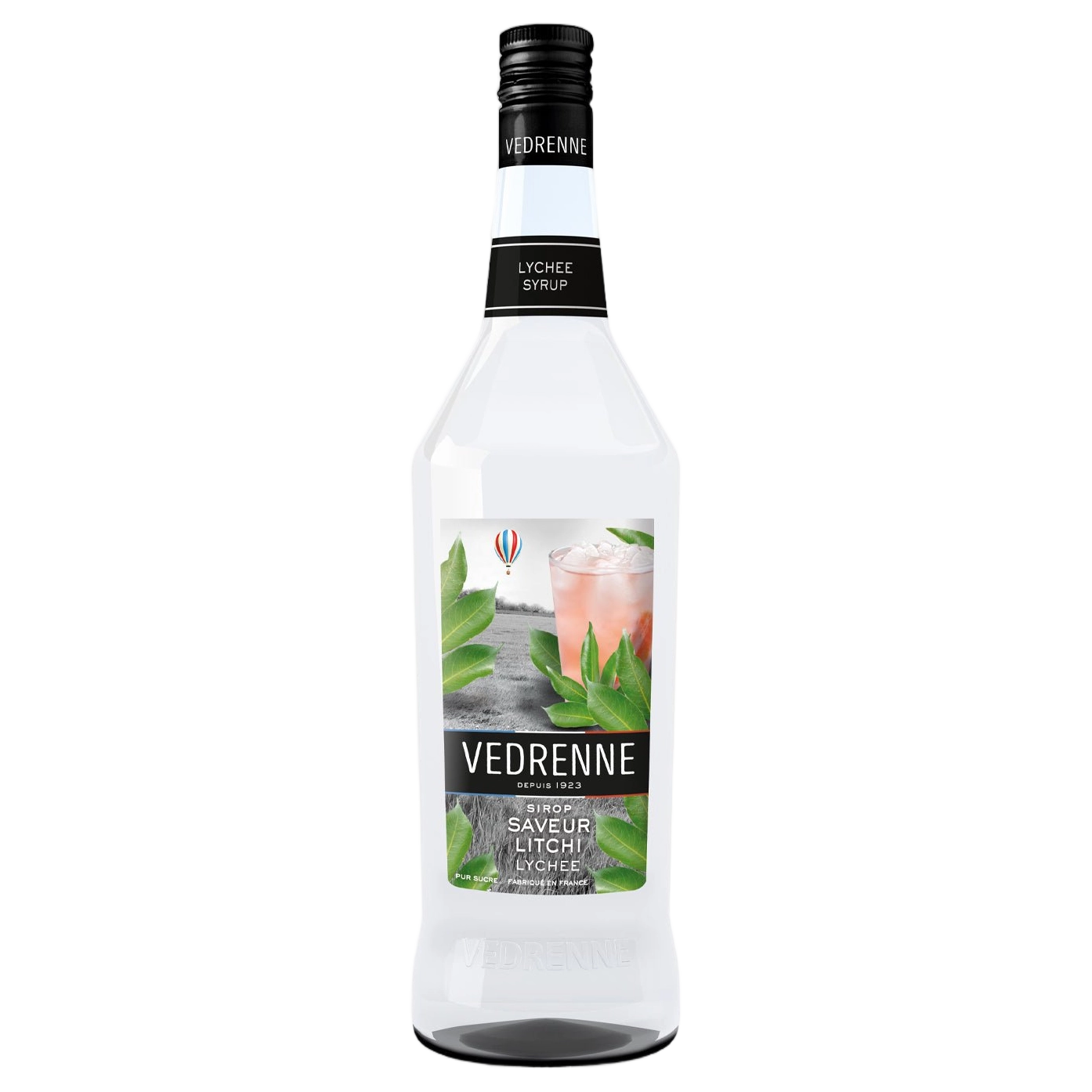 Vedrenne Lychee Syrup 0% 1000ml