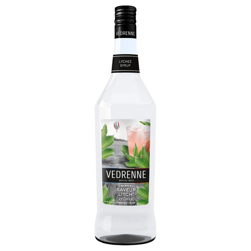 Vedrenne Lychee Syrup 0% 1000ml