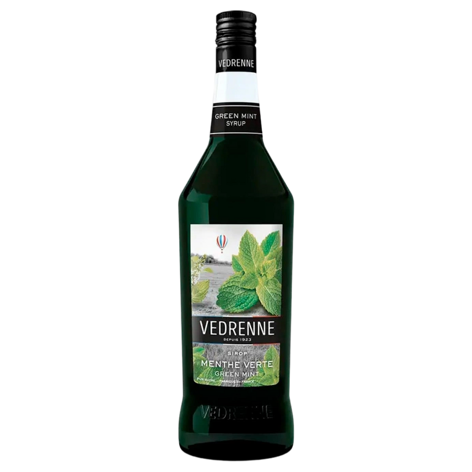 Vedrenne Green Mint (Menthe verte) Syrup 1000ml