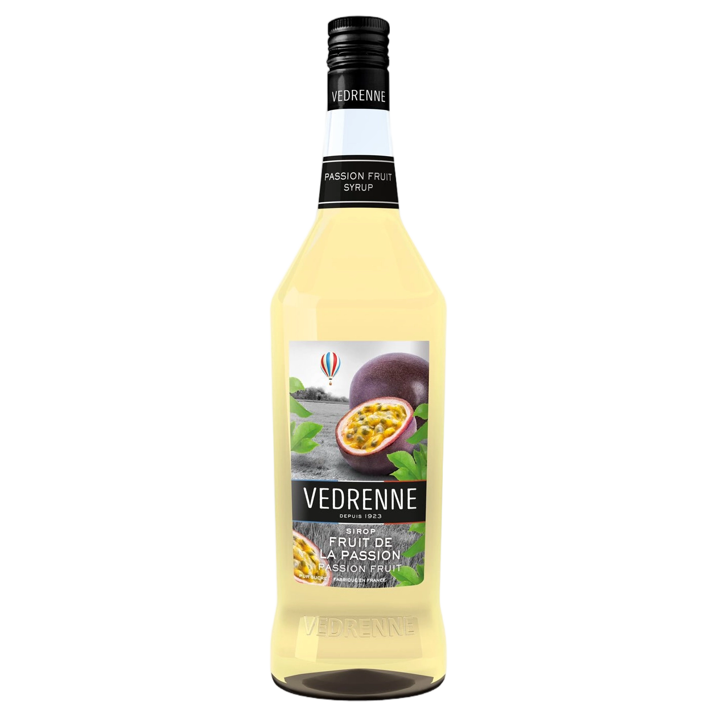 Vedrenne Passion Fruit Syrup 0% 1000ml
