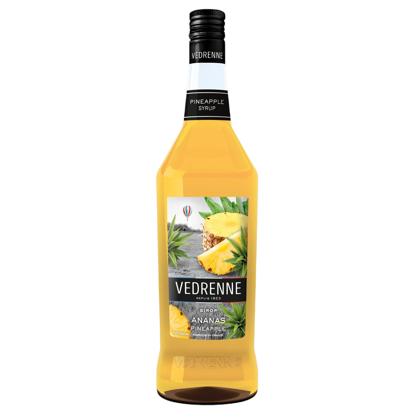 Vedrenne Pineapple Syrup 0% 1000ml