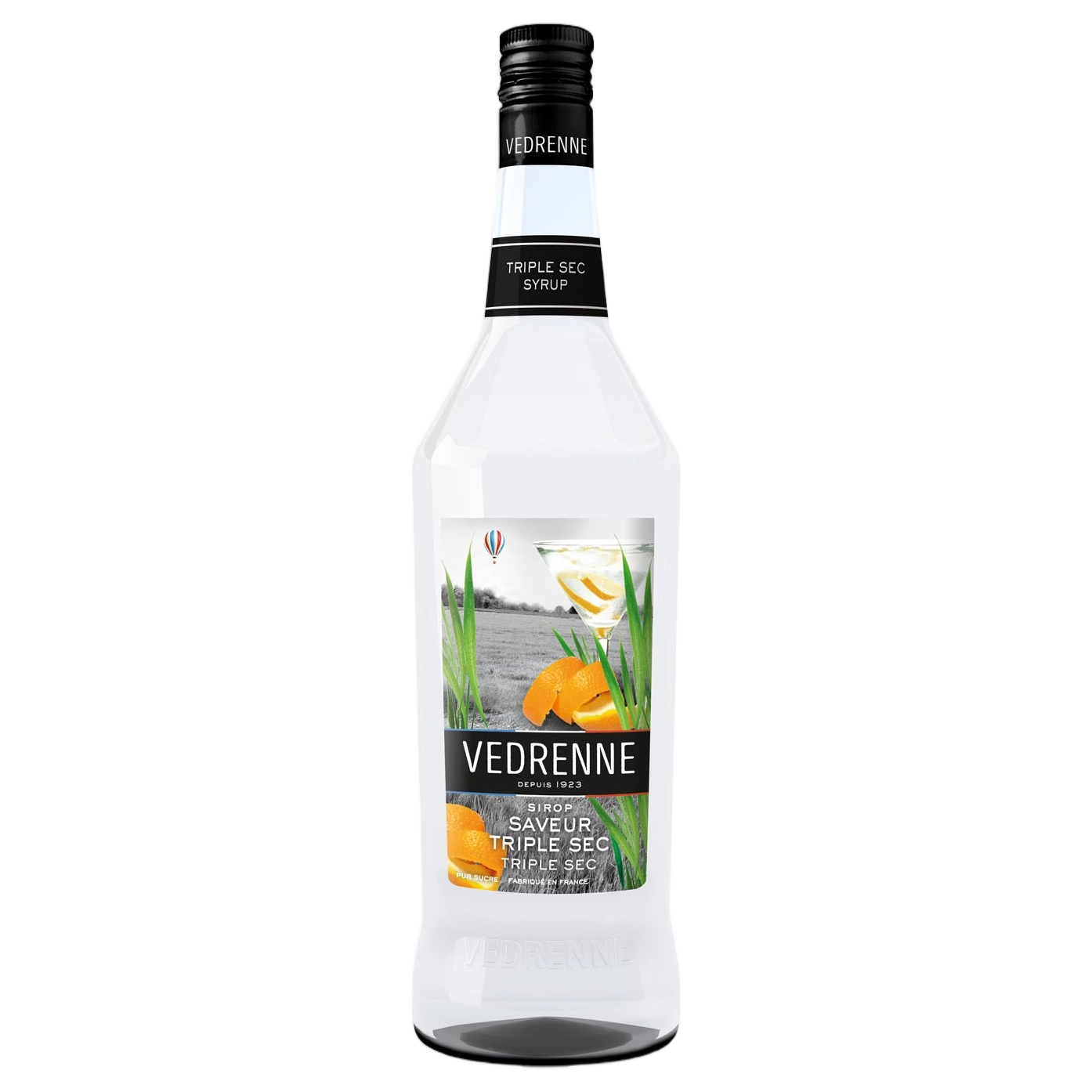 Vedrenne Triple Sec Syrup 0% 1000ml