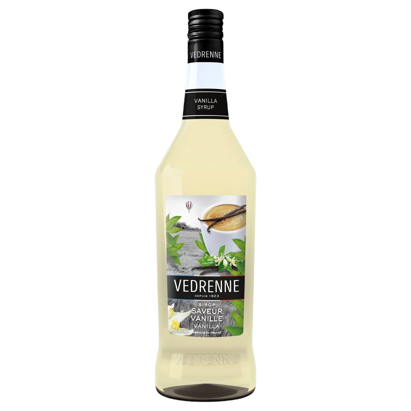 Vedrenne Vanilla Syrup 0% 1000ml