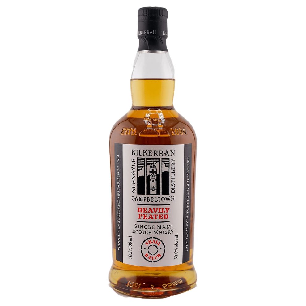 A bottle of Kilkerran Heavily Peated (Batch 13) 58.6% 700ml