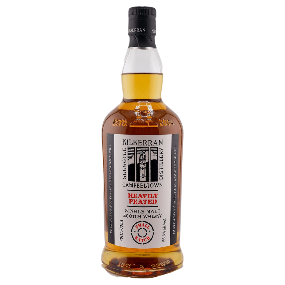 A bottle of Kilkerran Heavily Peated (Batch 13) 58.6% 700ml