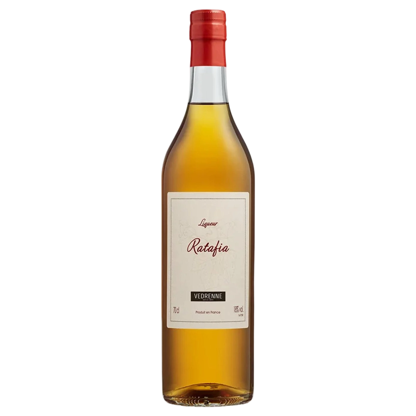 A bottle of Vedrenne Ratafia de Bourgogne 18.5% 700ml Fortified Wine