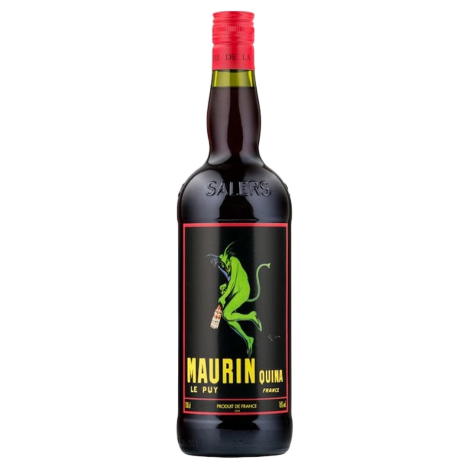 A bottle of Maurin Quina Le Puy Aperitif 16% 1000ml