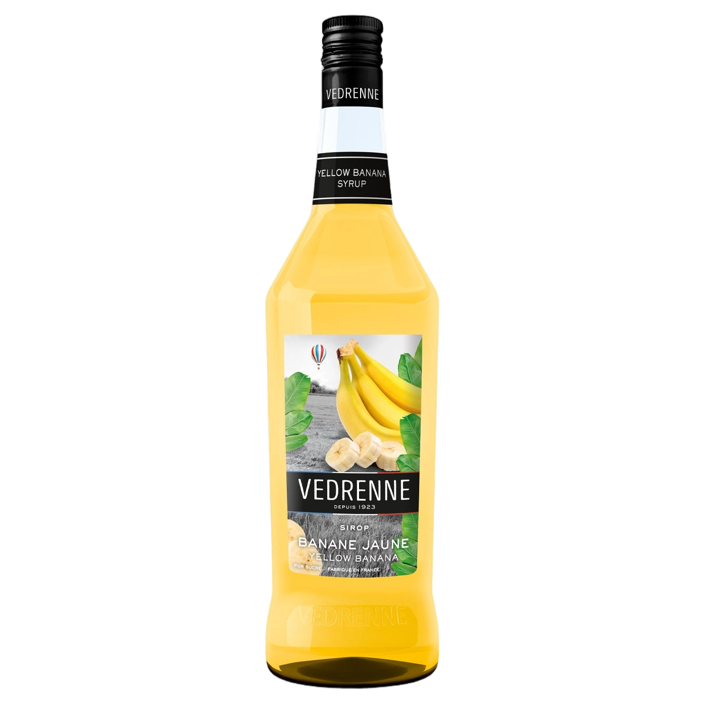 Vedrenne Banana Syrup 0% 1000ml