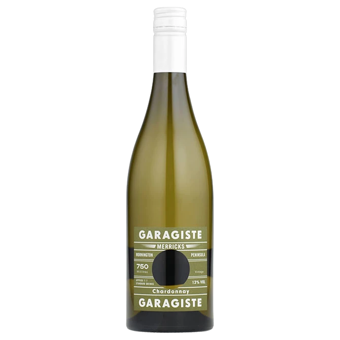 A bottle of Garagiste Merricks Chardonnay 2025 750ml White Wine