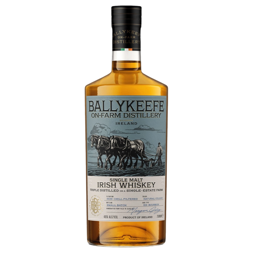 A bottle of Ballykeefe Single Malt Irish Whiskey 46% 700ml