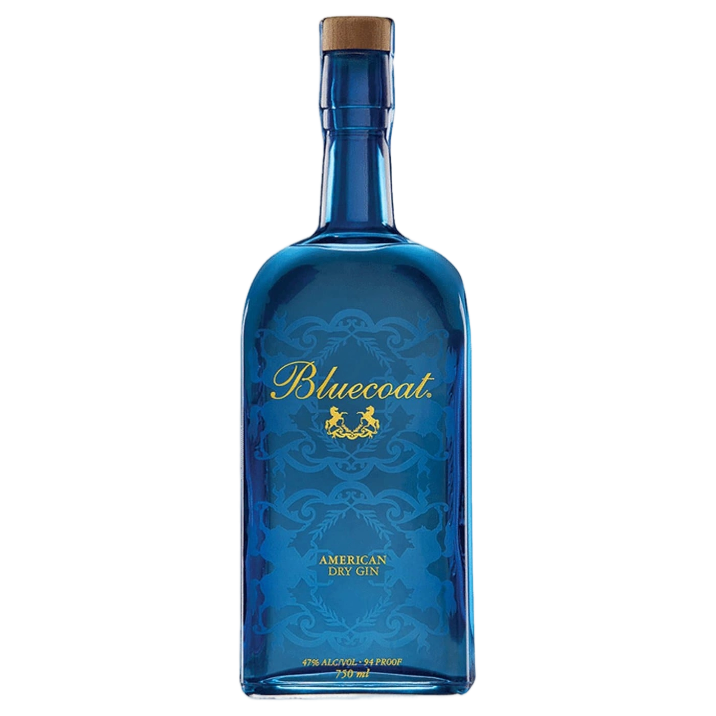 A bottle of Bluecoat American Gin 47% 700ml