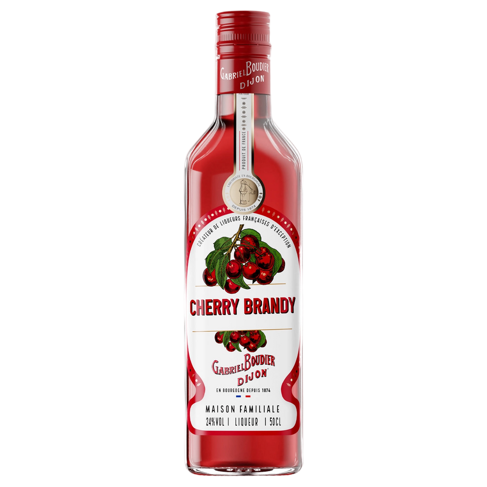 A bottle of Gabriel Boudier Cherry Brandy Liqueur 24% 500ml