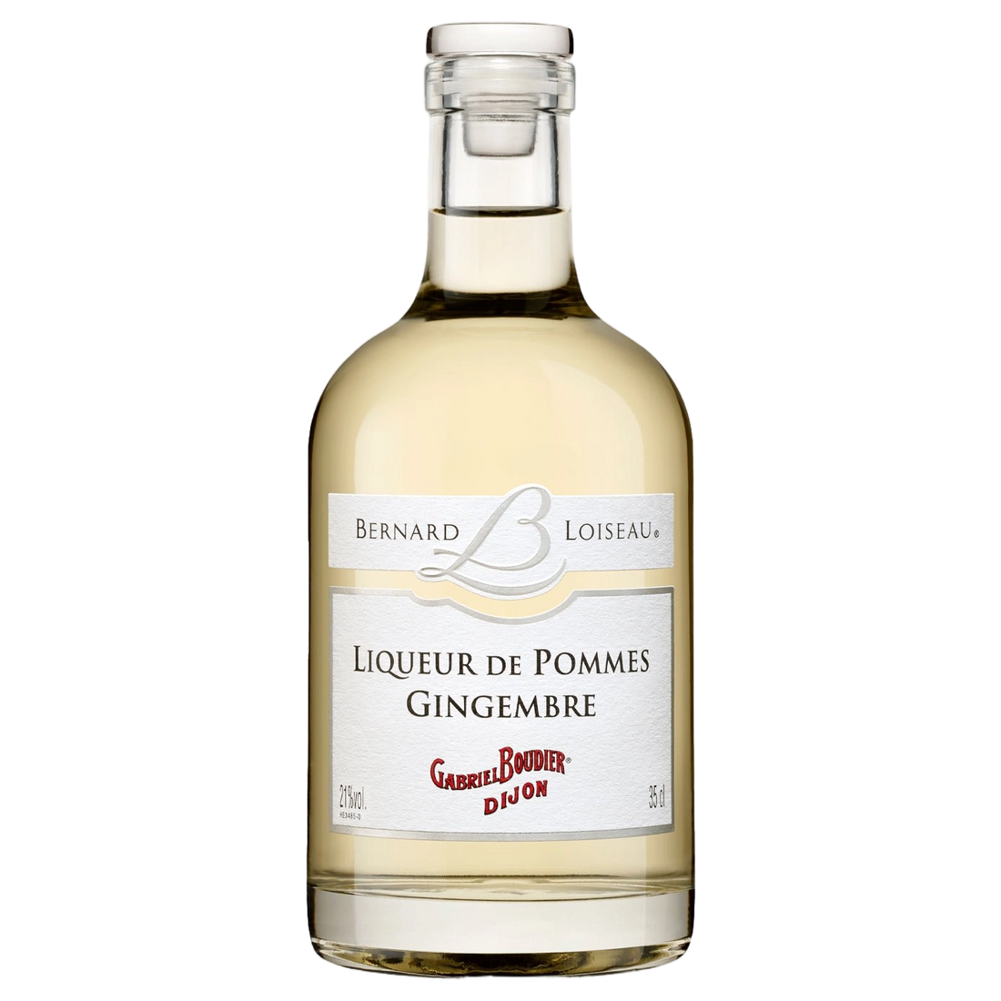 A bottle of Gabriel Boudier Apple & Ginger (Pomme et Gingembre) 21% 350ml