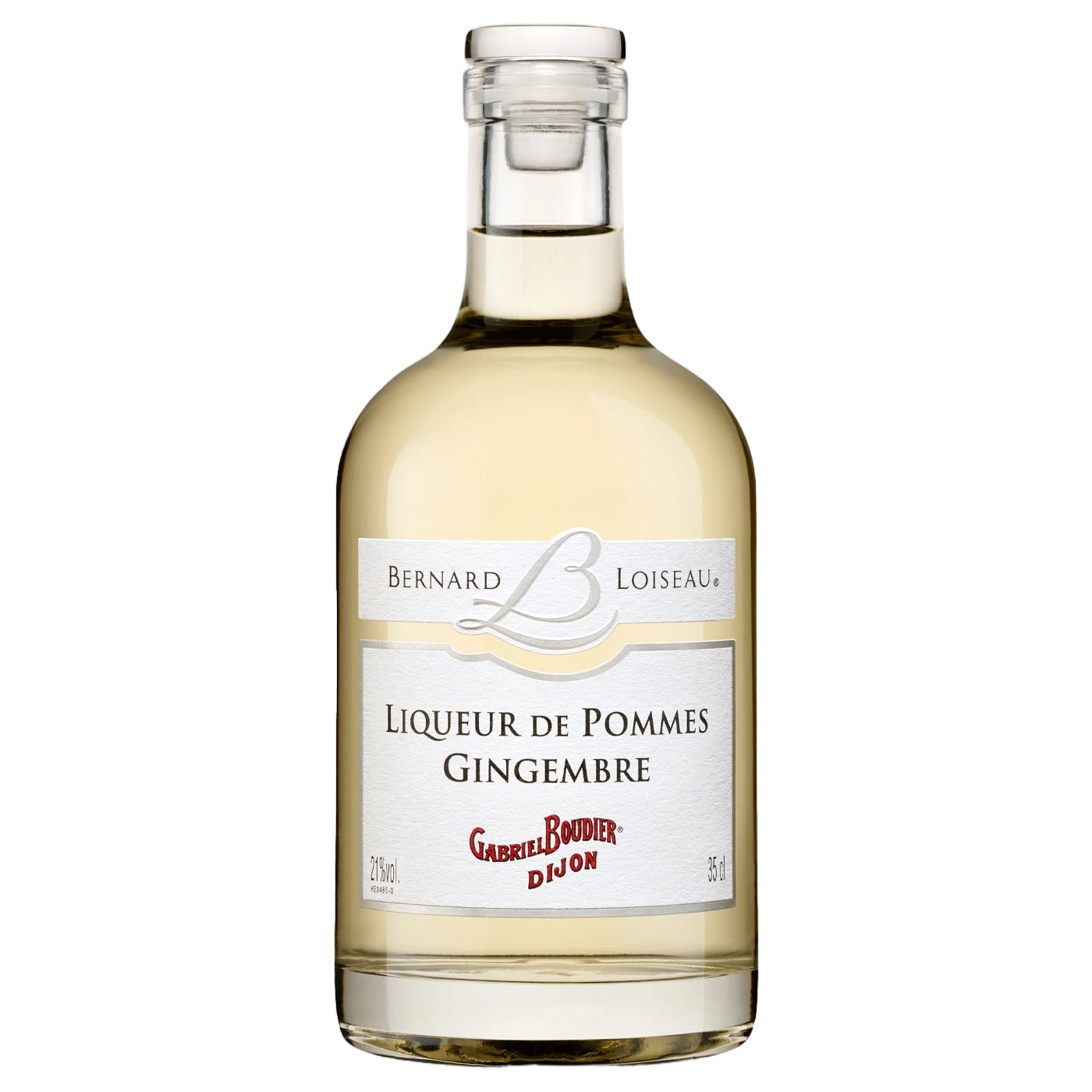 A bottle of Gabriel Boudier Apple & Ginger (Pomme et Gingembre) 21% 350ml