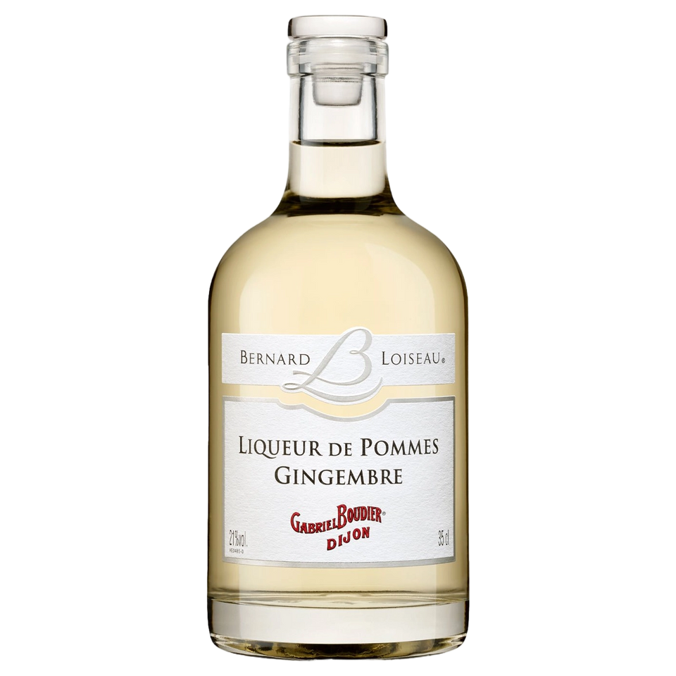 A bottle of Gabriel Boudier Apple & Ginger (Pomme et Gingembre) 21% 350ml