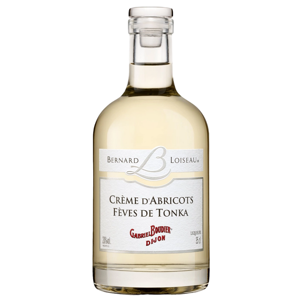 A bottle of Gabriel Boudier Creme D'Abricots Tonka 20% 350ml