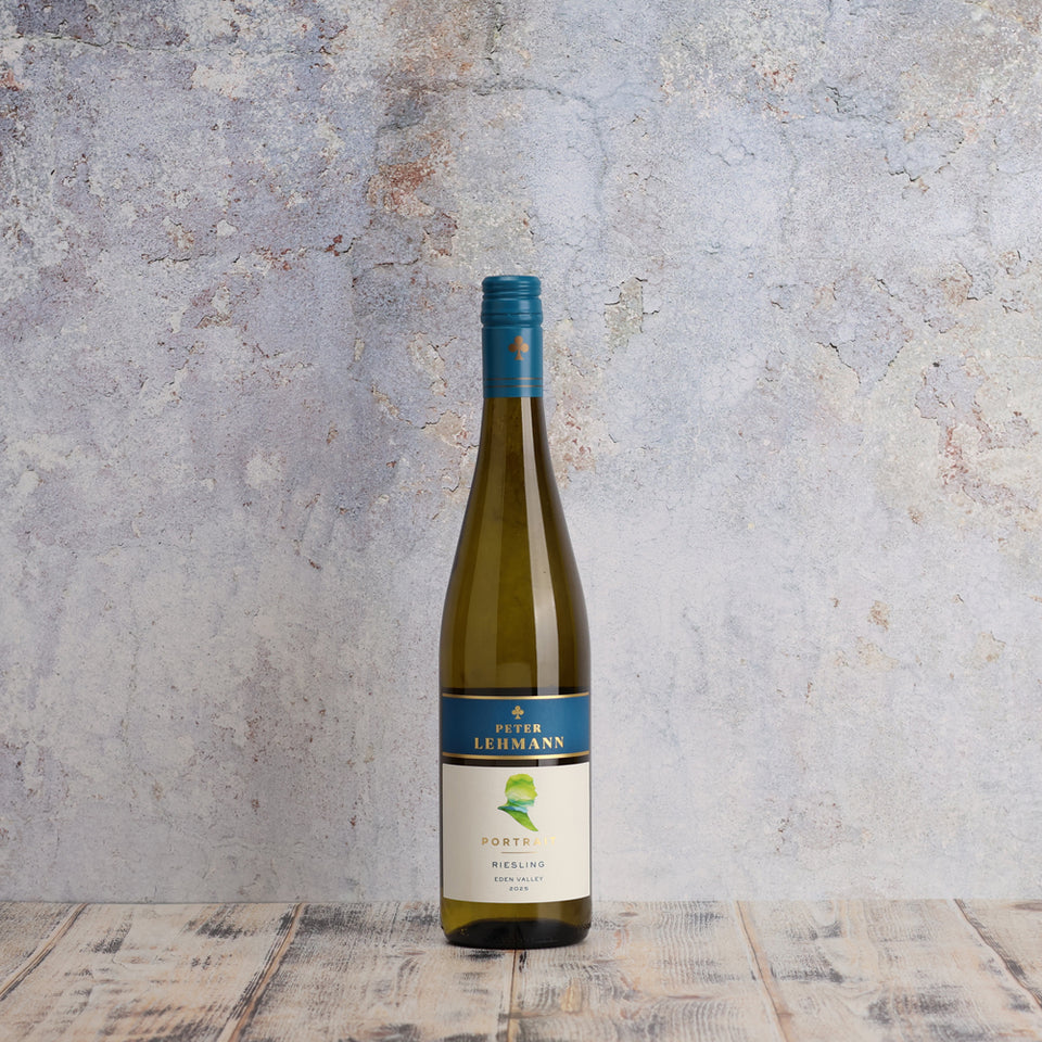A bottle of Peter Lehmann Portraits Riesling 2025 750ml White Wine