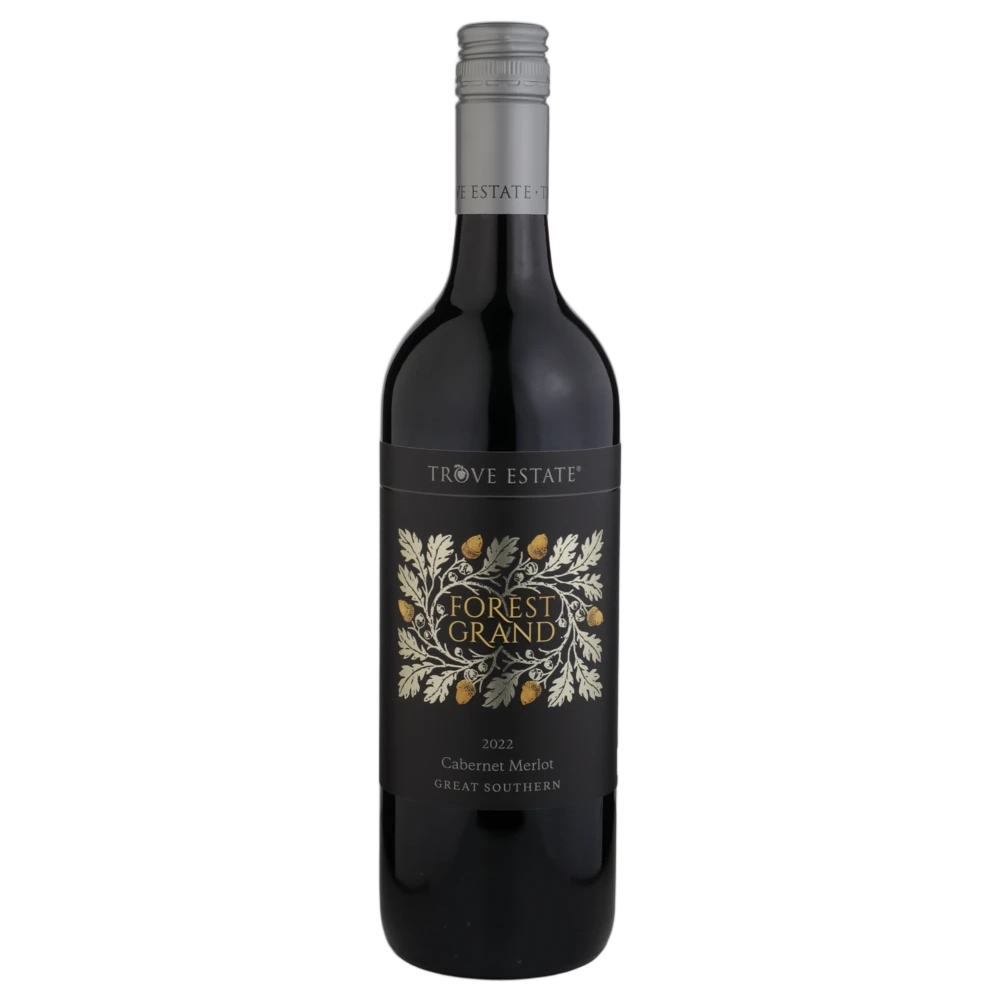A bottle of Trove Estate Forest Grand Cabernet Merlot 2022 750ml Red Wine