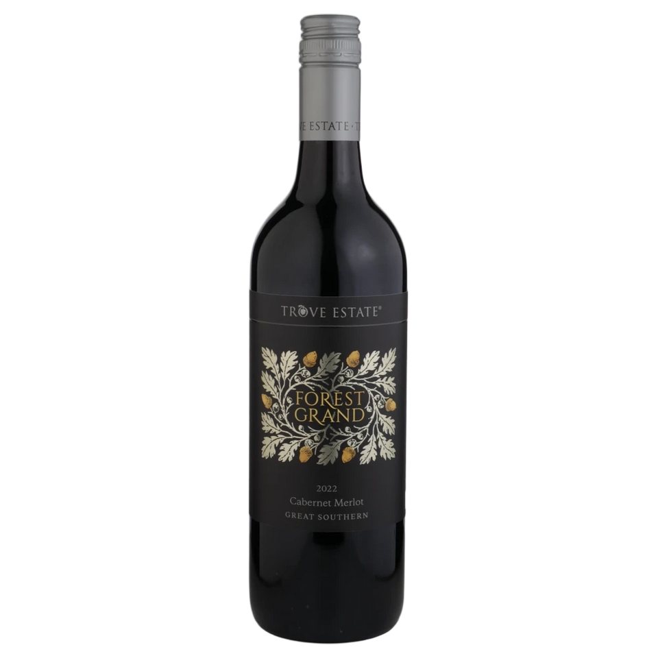 A bottle of Trove Estate Forest Grand Cabernet Merlot 2022 750ml Red Wine