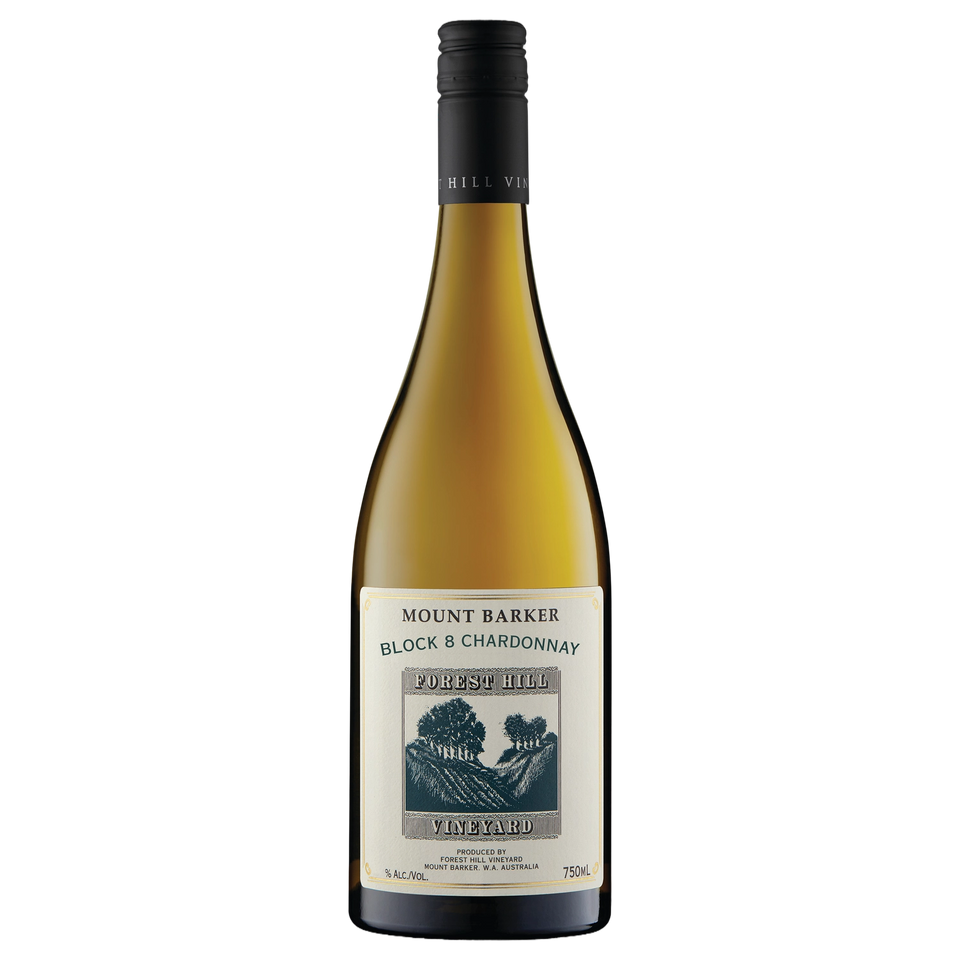 A bottle of Forest Hill Vineyard Block 8 Chardonnay 2025 750ml White Wine