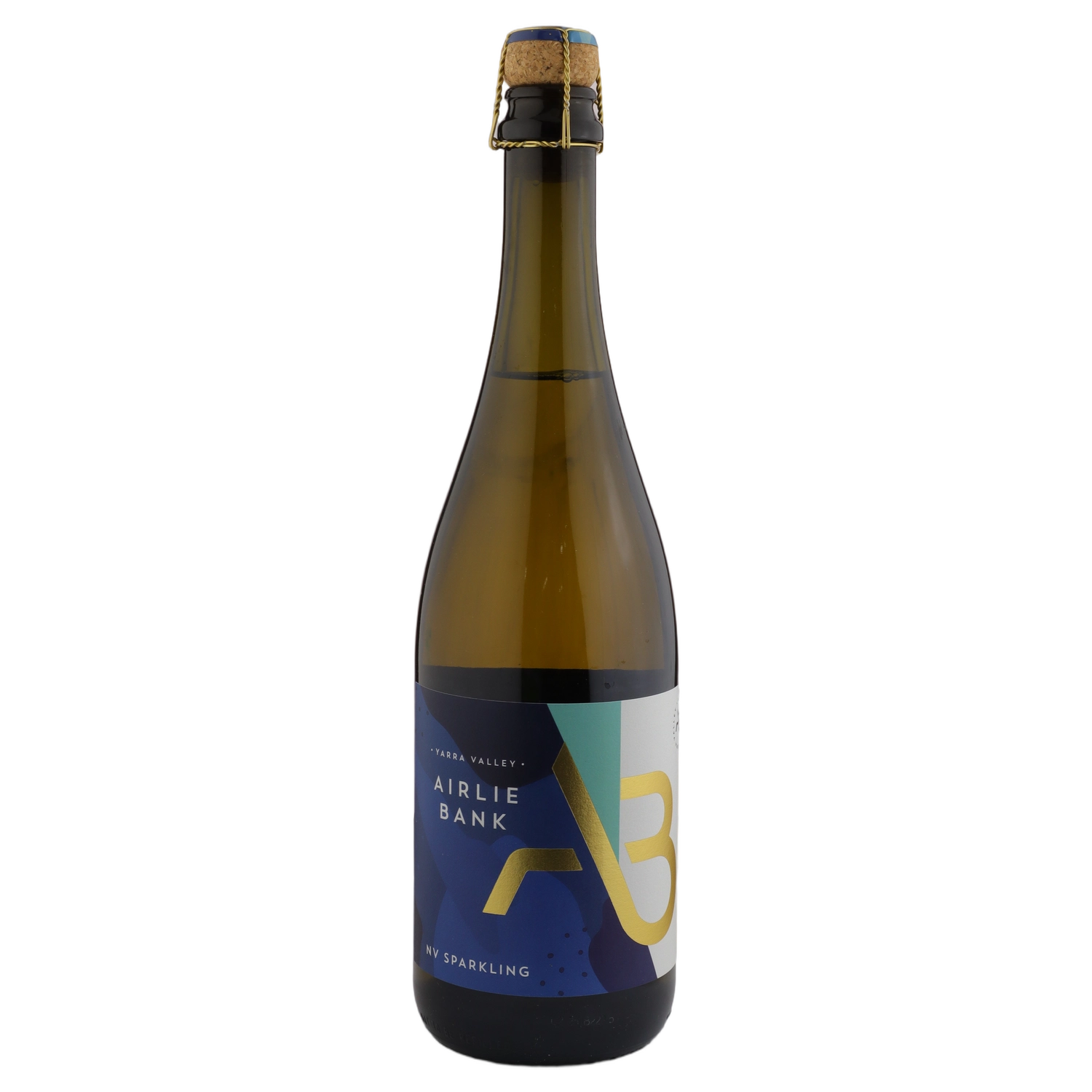 A bottle of NV Airlie Bank Yarra Cuvee Sparkling Yarra Valley 750ml Sparkling Wine