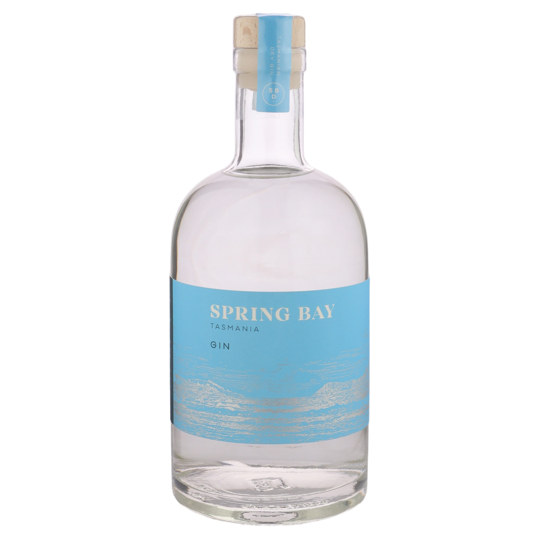 A bottle of Spring Bay Tasmanian Gin 46% 700ml