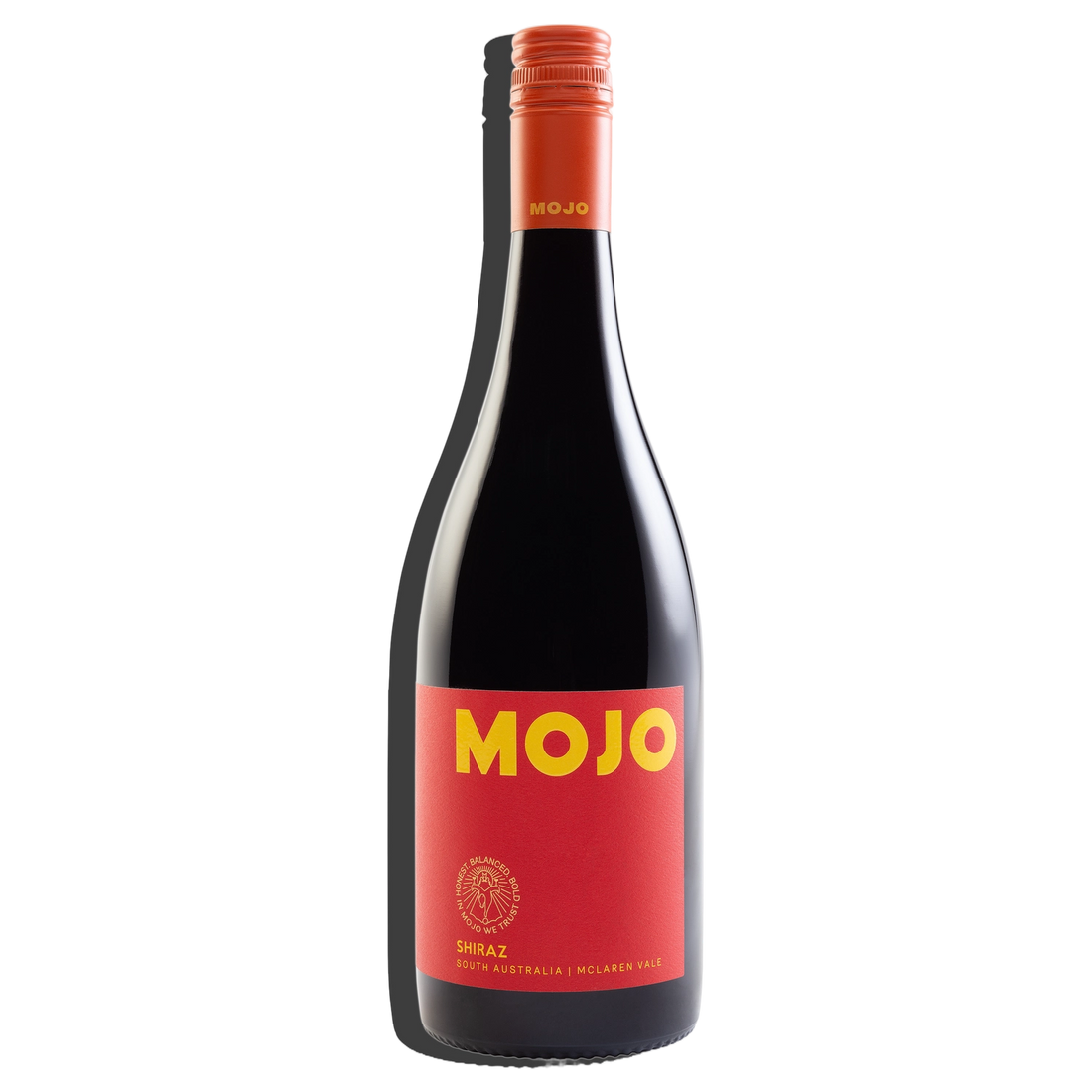A bottle of Mojo Shiraz 2025 750ml Red Wine
