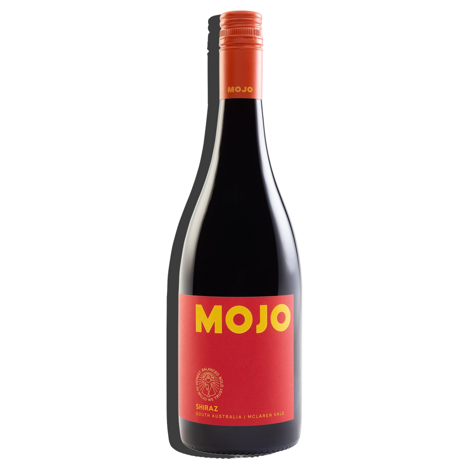 A bottle of Mojo Shiraz 2025 750ml Red Wine