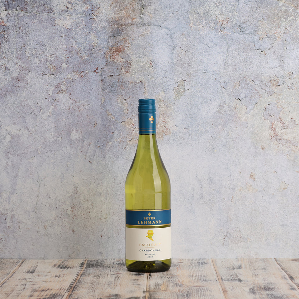 A bottle of Peter Lehmann Portraits Chardonnay 2025 750ml White Wine