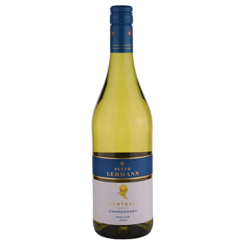 A bottle of Peter Lehmann Portraits Chardonnay 2025 750ml White Wine