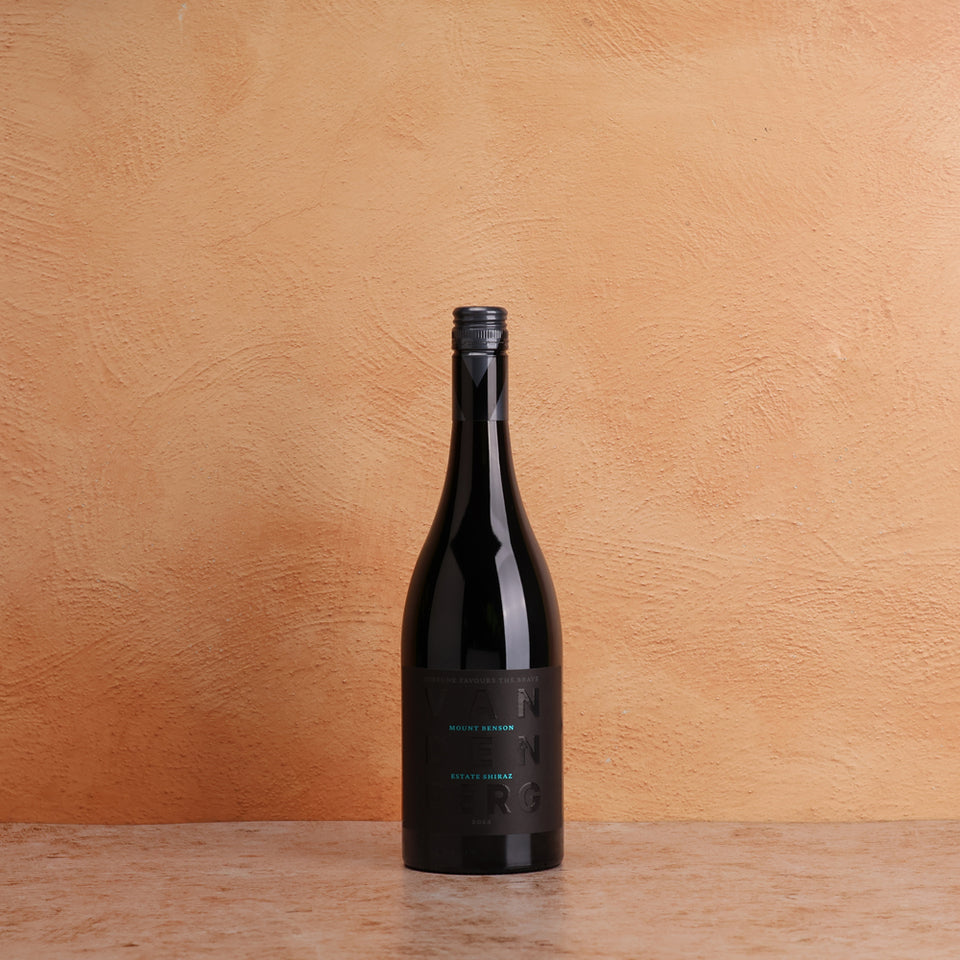 A bottle of Vandenberg Mt Benson Shiraz Estate 2024 750ml Red Wine