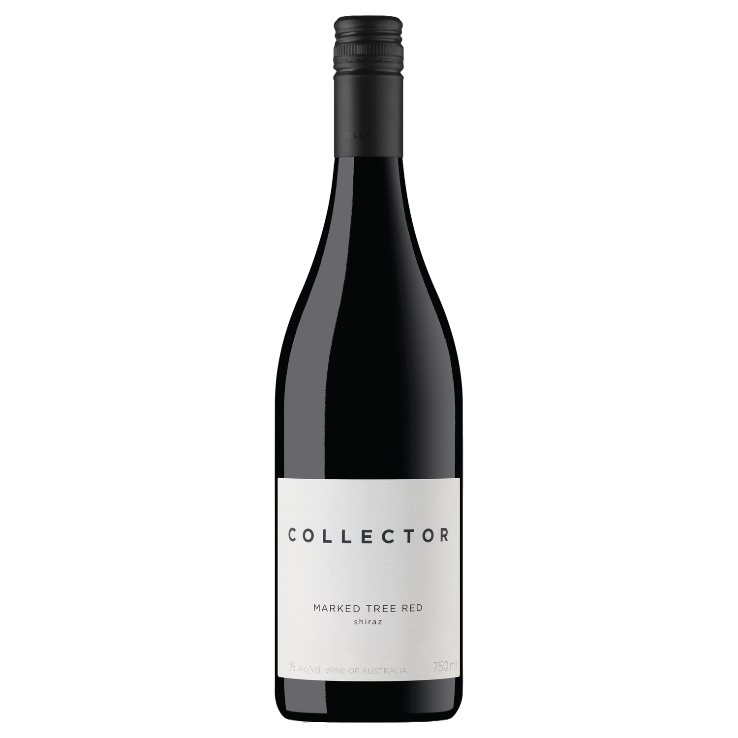 A bottle of Collector Marked Tree Red Shiraz 2024 750ml Red Wine