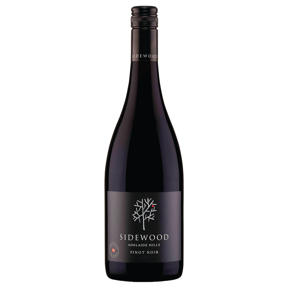 A bottle of Sidewood Estate Pinot Noir 2024 750ml Red Wine