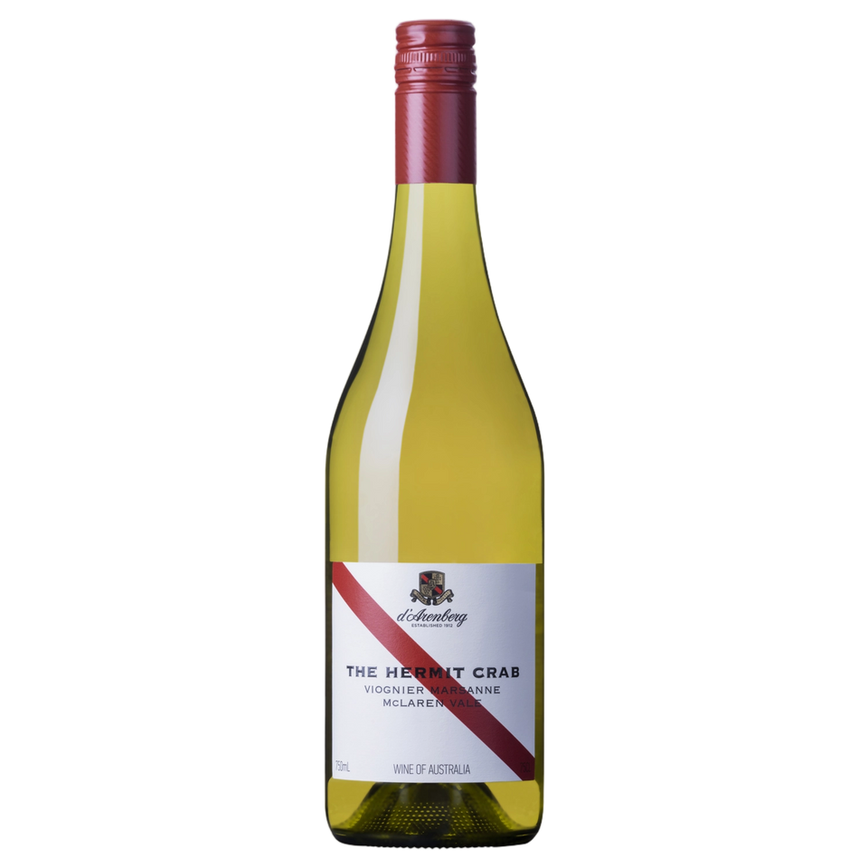 A bottle of d’Arenberg The Hermit Crab Marsanne Viognier 2025 750ml White Wine