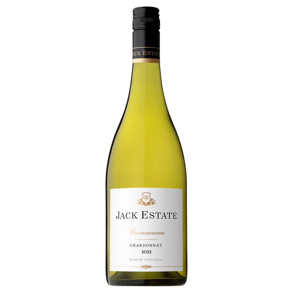 A bottle of Jack Estate Chardonnay 2022 750ml White Wine