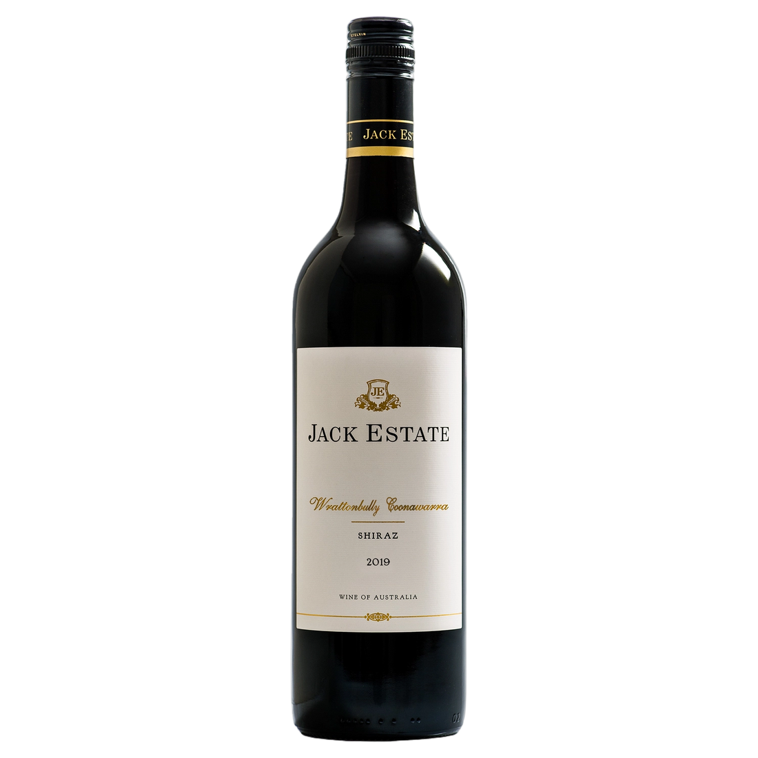A bottle of Jack Estate Shiraz 2019 750ml Red Wine