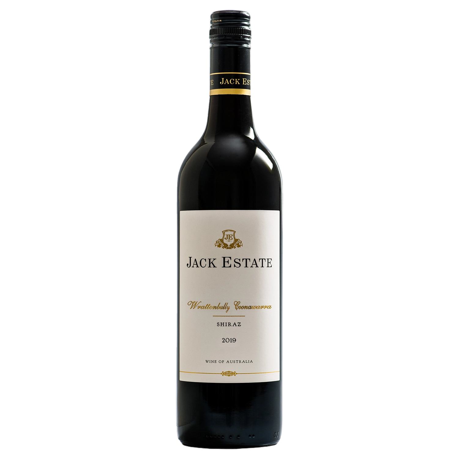 A bottle of Jack Estate Shiraz 2019 750ml Red Wine