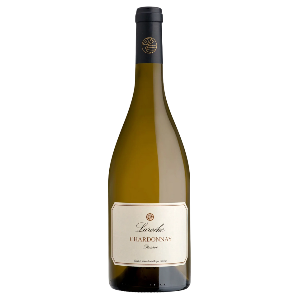 A bottle of Laroche Reserve Chardonnay 2024 750ml White Wine